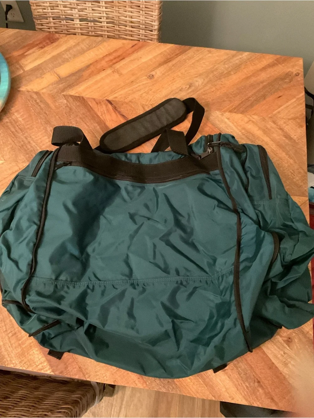 L.L. Bean Teal Travel Duffel Bag for Men